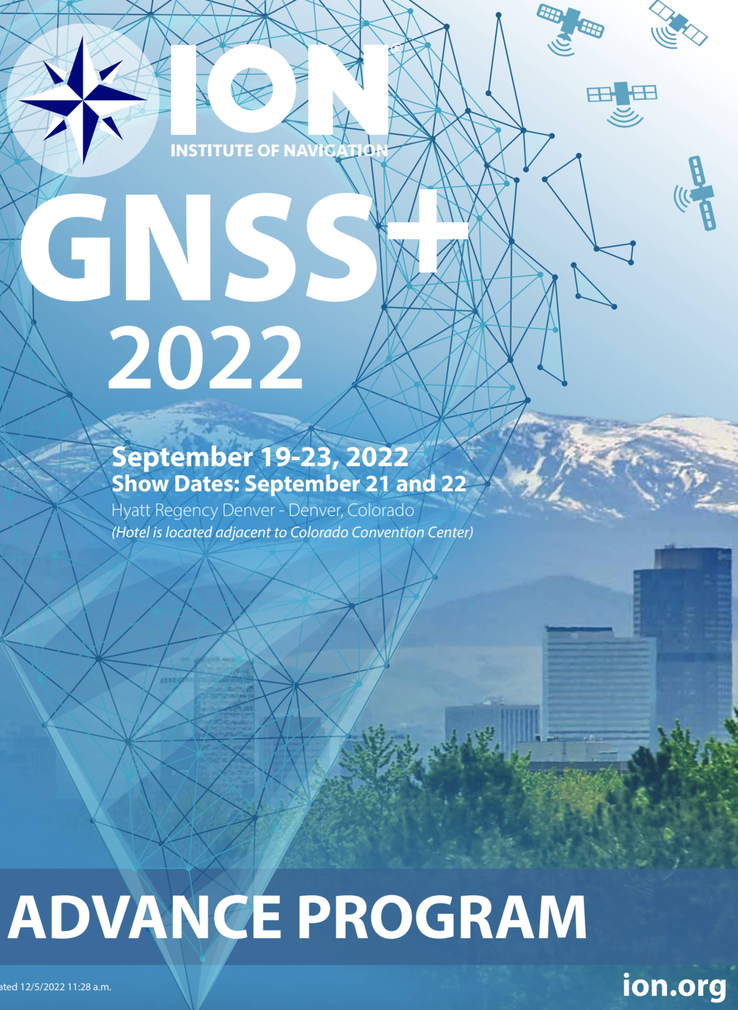 ion gnss+ 2022